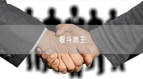 看斗地主